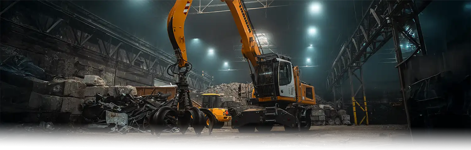 Liebherr - Materialumschlagmaschinen für das Recycling